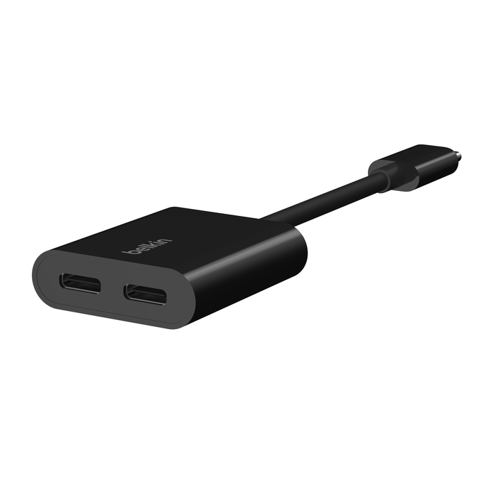 محول صوت وشحن USB-C من Belkin
