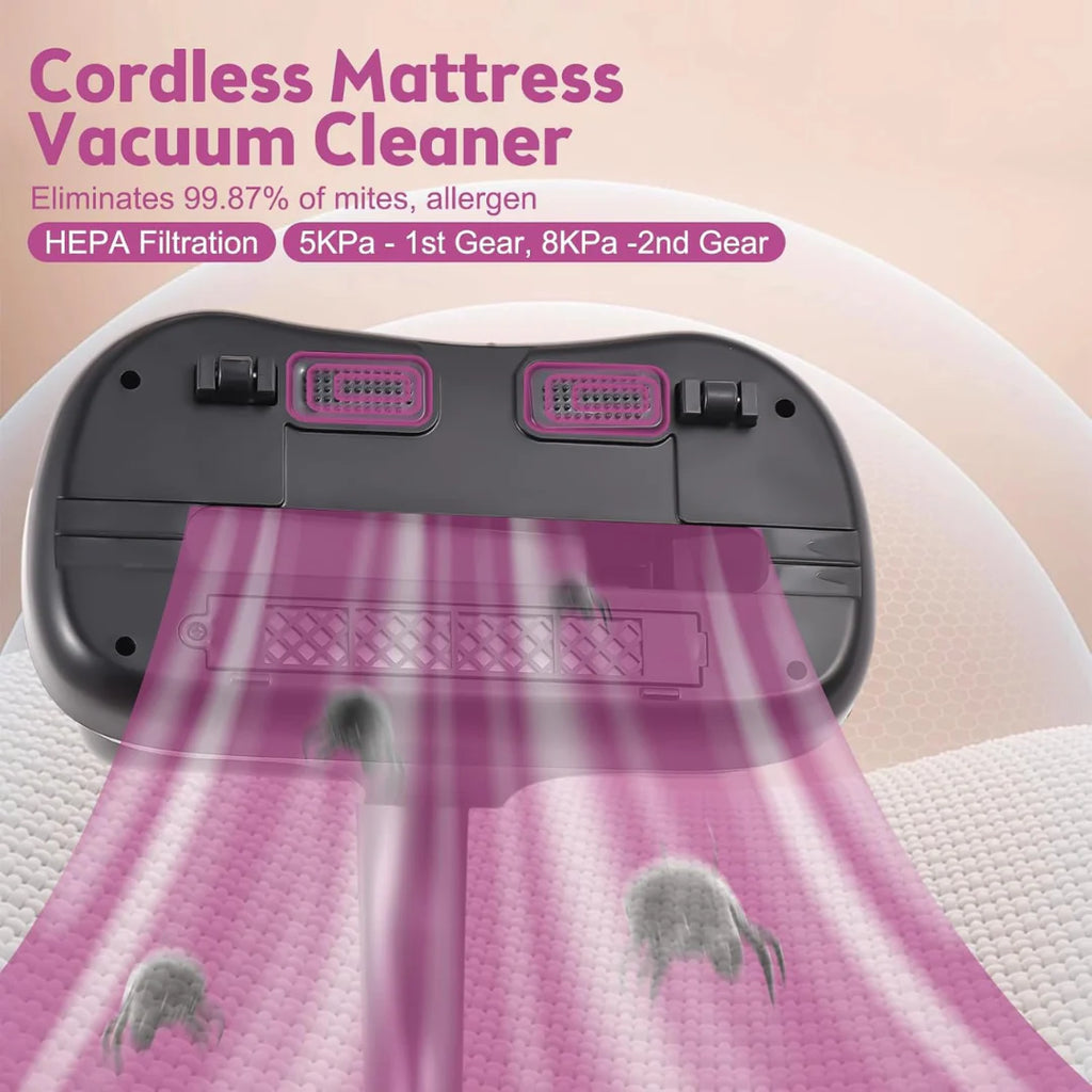 Dust Mite Remover Vacuum Cleaner - for Bed, Sofa, Pillow and Mattress Dust Mite Remover Vacuum Cleaner - for Bed, Sofa, Pillow and Mattress