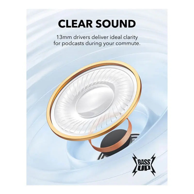 Anker Soundcore K20i, 36H Playtime, Fast Charge, Clear Sound, Comfortable Fit, ENC 2 Mic Clear Calls Anker Soundcore K20i, 36H Playtime, Fast Charge, Clear Sound, Comfortable Fit, ENC 2 Mic Clear Calls