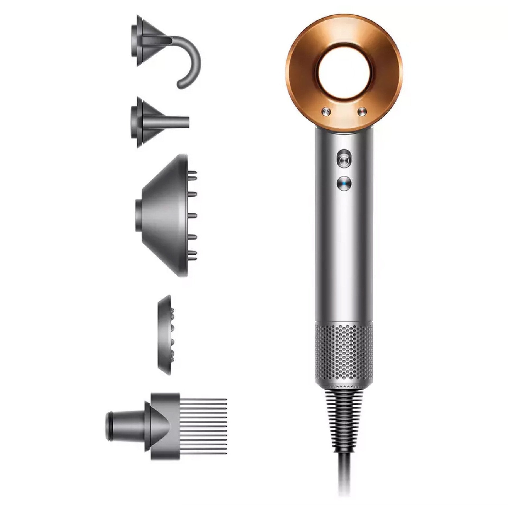 Dyson Supersonic Hair Dryer HD07 Bright Nickel / Copper