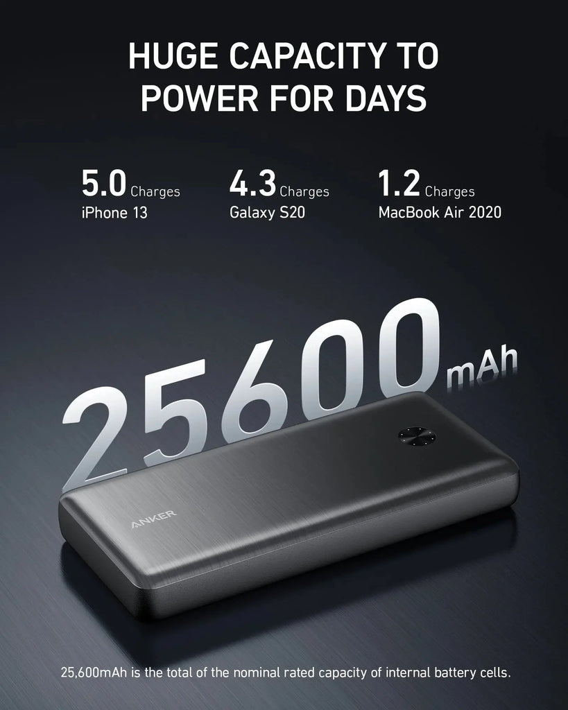 Anker 747 Power Bank (PowerCore 26K for Laptop)A1291H11 Anker 747 Power Bank (PowerCore 26K for Laptop)A1291H11