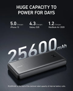 باور بانك انكر 747 (PowerCore 26K للكمبيوتر المحمول)A1291H11 