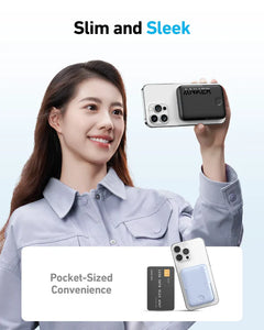 Anker MagGo Power Bank 5000mAh 7.5W with Foldable Stand A1618H11 - Black
