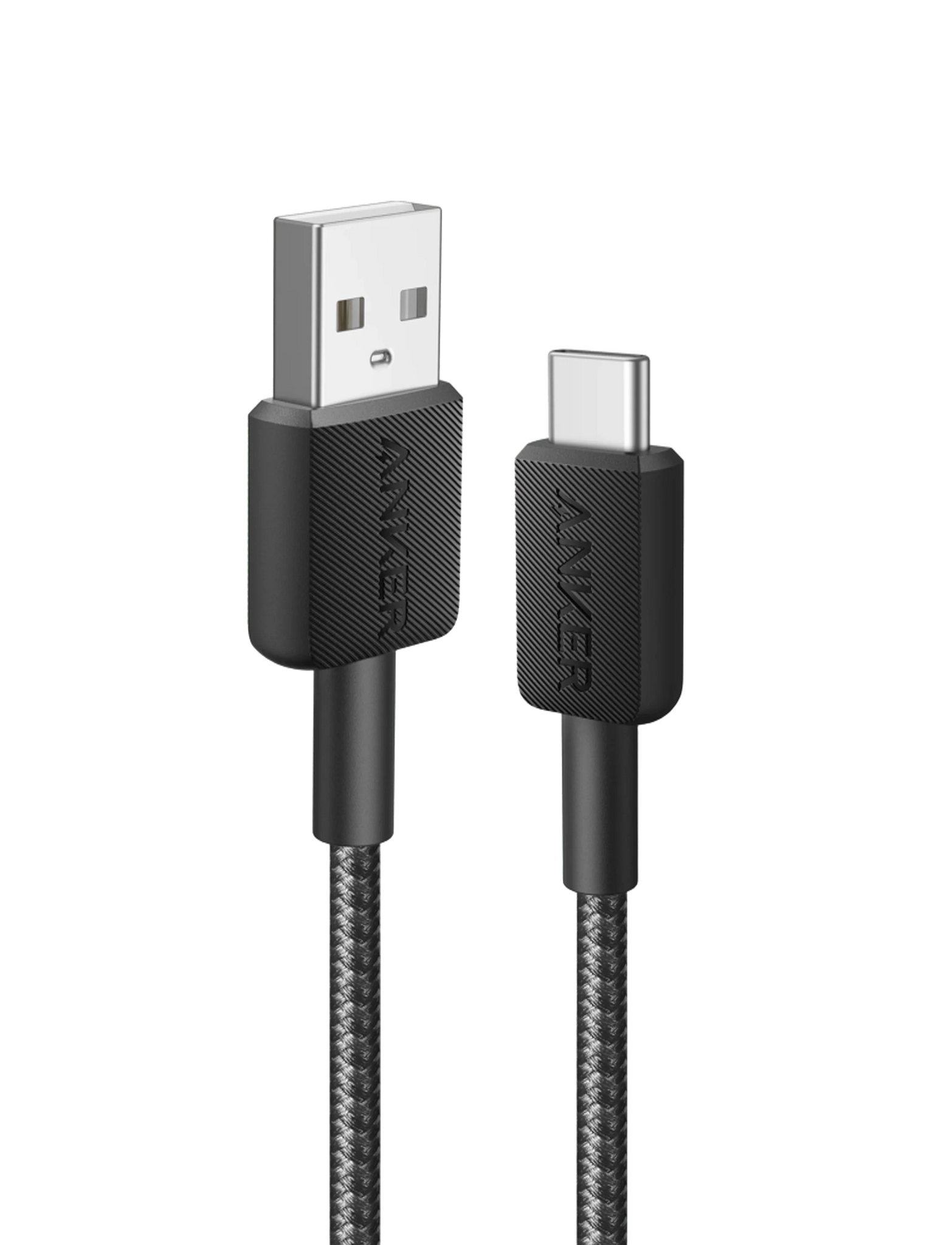 كابل مضفر Anker 322 USB-A إلى USB-C مضفر بطول 1.8 متر 