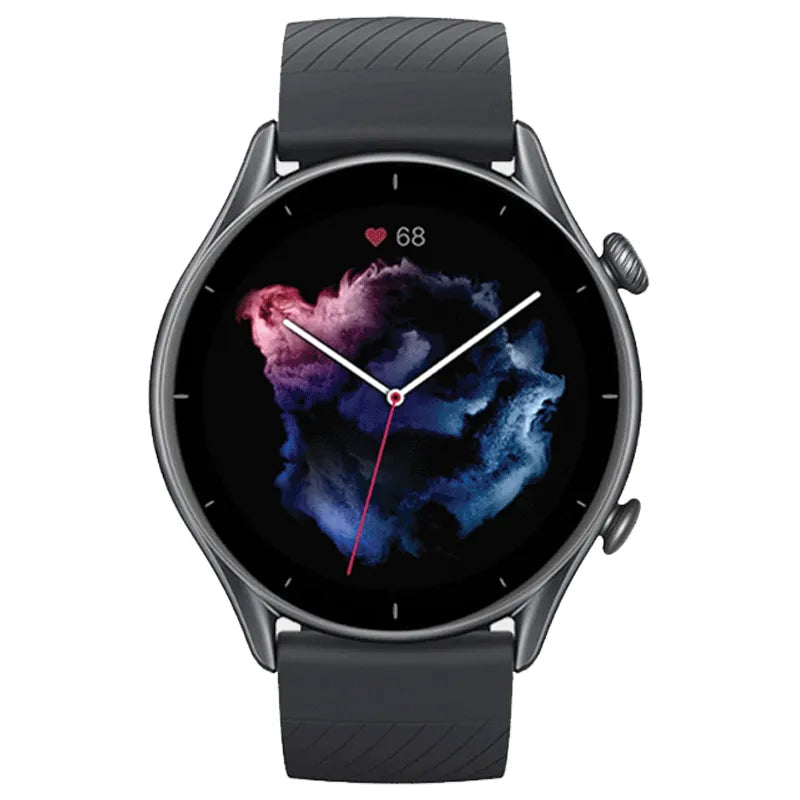 Amazfit GTR 3 46mm – Thunder Black / 21-Day Battery Life / Alexa Built-in / GPS / Fitness Tracker with 150+ Sports Modes / AMOLED Display / Heart Rate Sleep Health Tracker