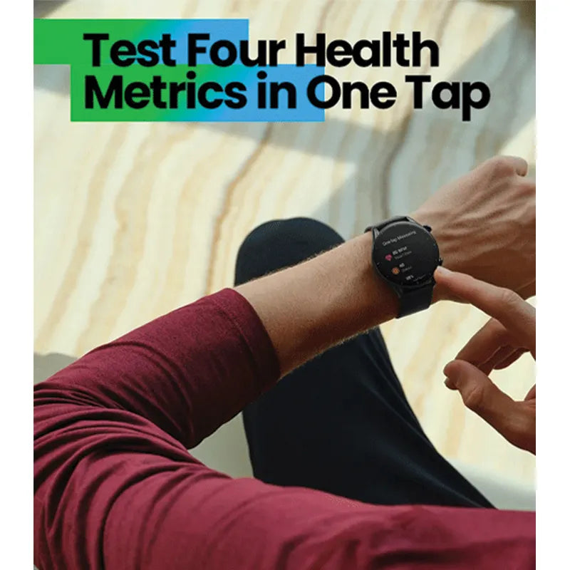 Amazfit GTR 3 46mm – Thunder Black / 21-Day Battery Life / Alexa Built-in / GPS / Fitness Tracker with 150+ Sports Modes / AMOLED Display / Heart Rate Sleep Health Tracker