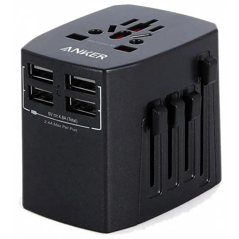 Anker Universal Travel Adapter With 4 USB Ports(A2730H11) Anker Universal Travel Adapter With 4 USB Ports(A2730H11)