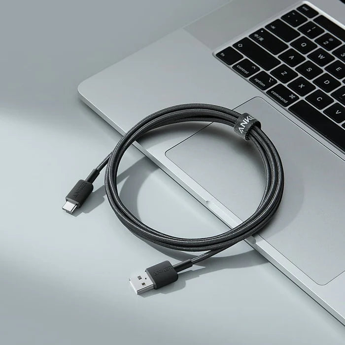 كابل مضفر Anker 322 USB-A إلى USB-C مضفر بطول 1.8 متر 