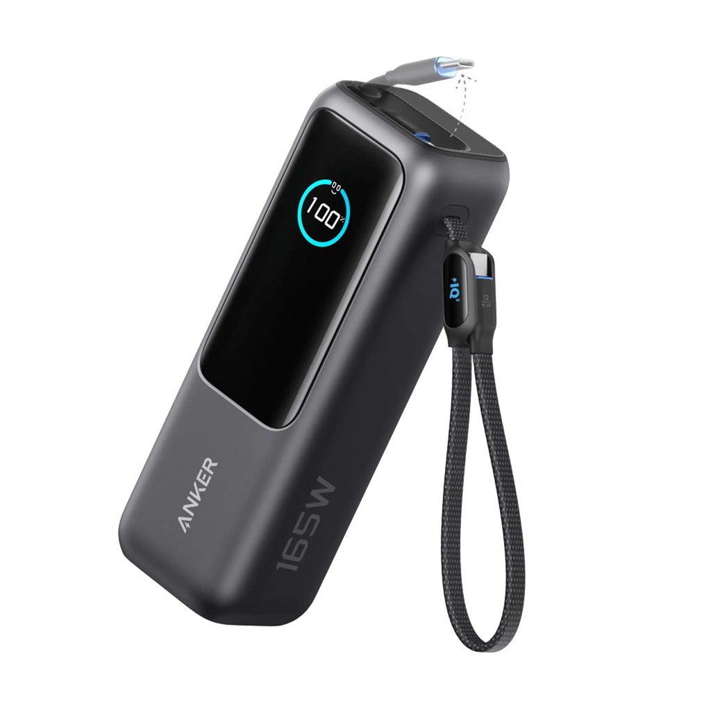 Anker Laptop Power Bank (25K, 165W, Built-In and Retractable Cables) Anker Laptop Power Bank (25K, 165W, Built-In and Retractable Cables)