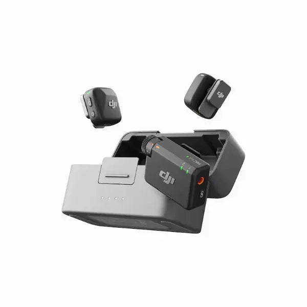 DJI Mic Mini Wireless Microphone | Up to 48 Hours Battery Life | Two-Level Active Noise Cancelling | Up to 400m Transmission - Black DJI Mic Mini Wireless Microphone | Up to 48 Hours Battery Life | Two-Level Active Noise Cancelling | Up to 400m Transmission - Black