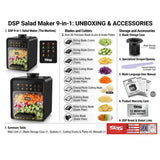 DSP KM5078 800W Salad Maker Available in Qatar