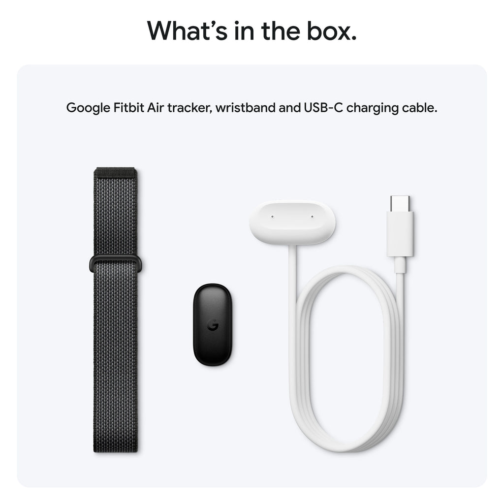 Google Fitbit Air Obsidian Matte Black Google Fitbit Air Obsidian Matte Black