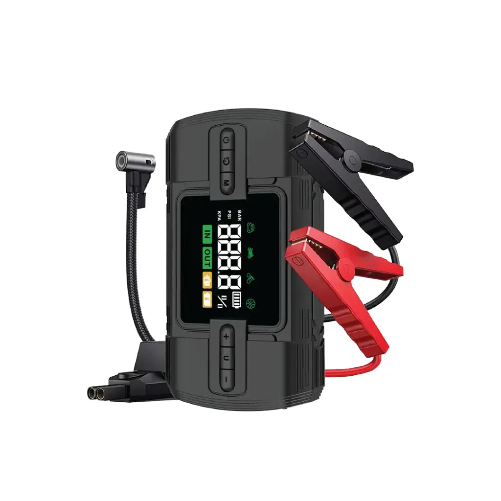 Green Lion 12V Jump Starter 12000 mAh - Black