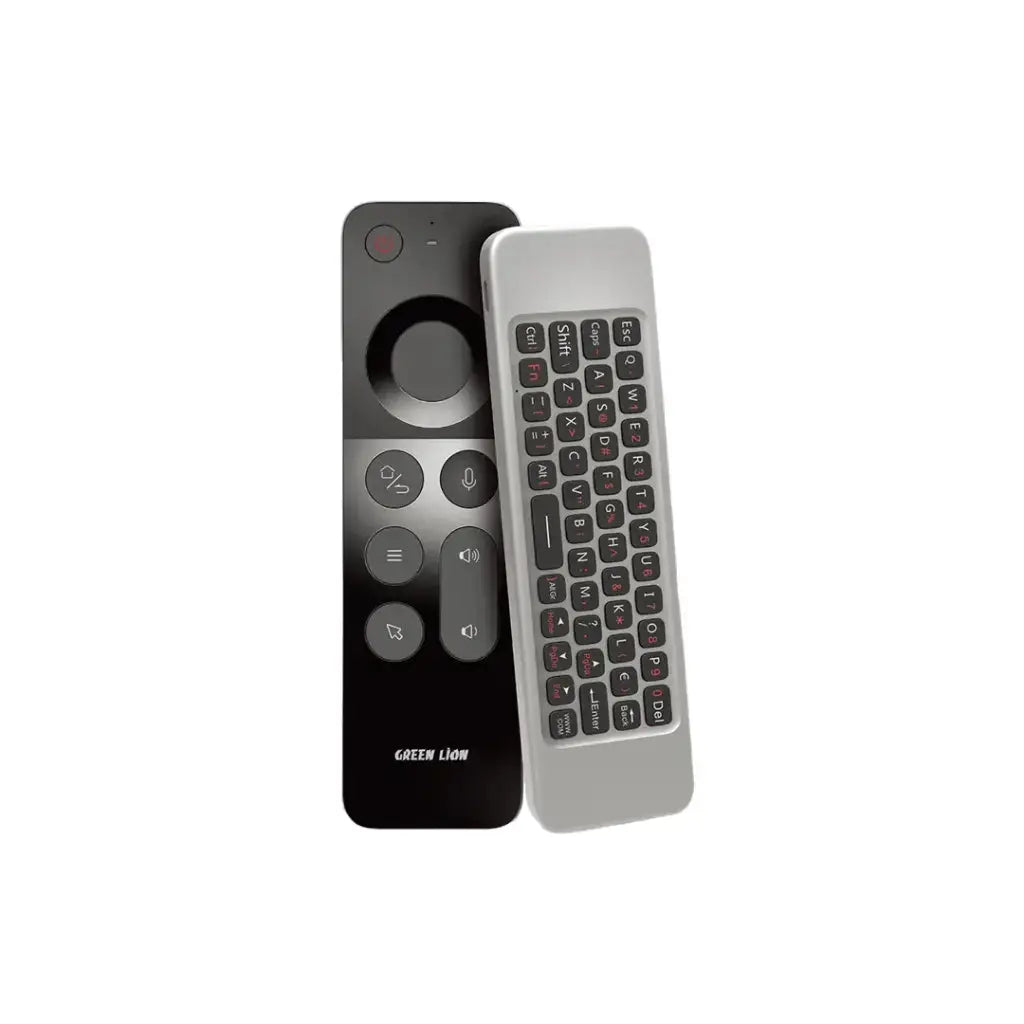 Green Lion 4 in 1 Wireless Remote With Keyboard - Black Green Lion 4 in 1 Wireless Remote With Keyboard - Black