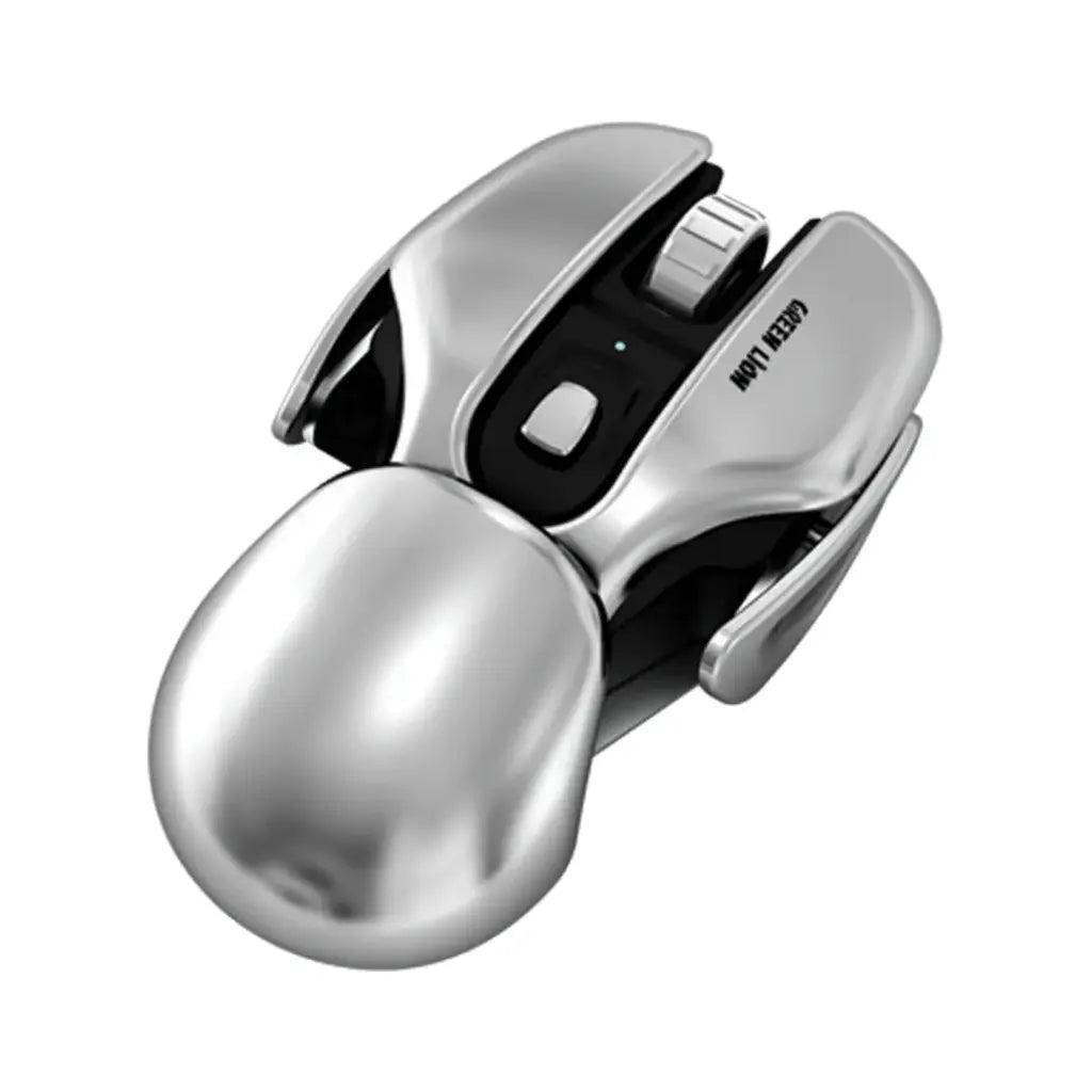 Green Lion G266 Beetles Metal Mouse - Gray Green Lion G266 Beetles Metal Mouse - Gray