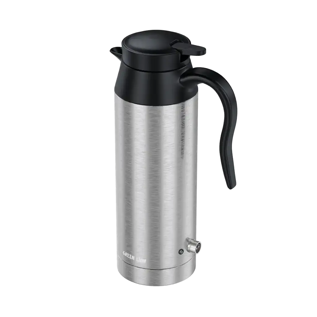 Green Lion Electric Car Kettle 800mL - Silver