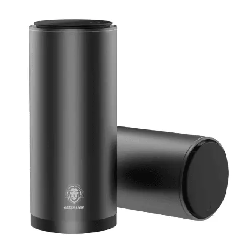 Green Lion Car Trash Can 500mL Capacity, Touch to Open Vehicle-mounted Mini Trash Bin Green Lion Car Trash Can 500mL Capacity, Touch to Open Vehicle-mounted Mini Trash Bin