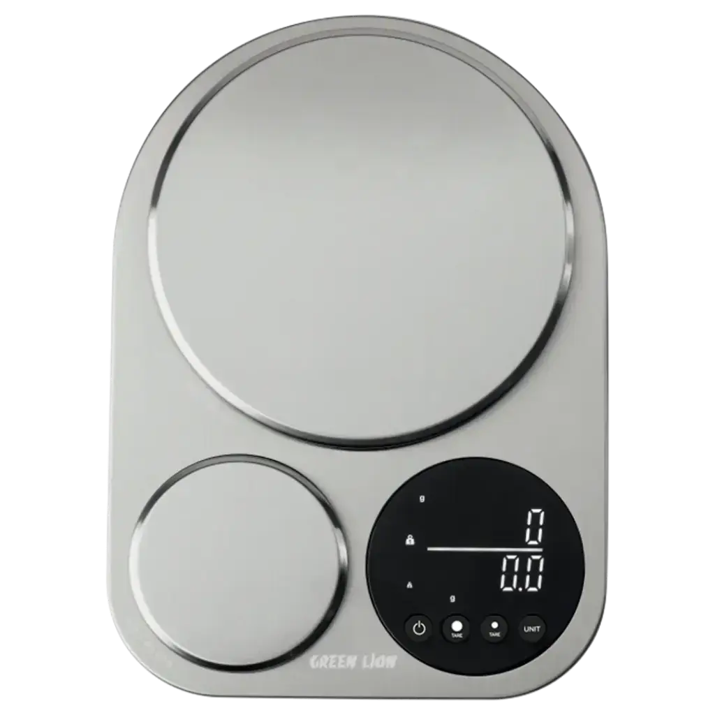 Green Lion Dual Kitchen Scale - Silver Green Lion Dual Kitchen Scale - Silver
