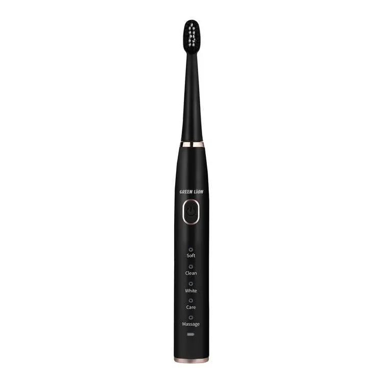 Green Lion GB-37 Electric Toothbrush with 5 Cleaning Modes, 60 Days Working Time, Waterproof, Ergonomic Design, 500mAh Battery Capacity, LED Indicator - White Green Lion GB-37 Electric Toothbrush with 5 Cleaning Modes, 60 Days Working Time, Waterproof, Ergonomic Design, 500mAh Battery Capacity, LED Indicator - White