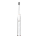 Green Lion GB-37 Electric Toothbrush with 5 Cleaning Modes, 60 Days Working Time, Waterproof, Ergonomic Design, 500mAh Battery Capacity, LED Indicator - White