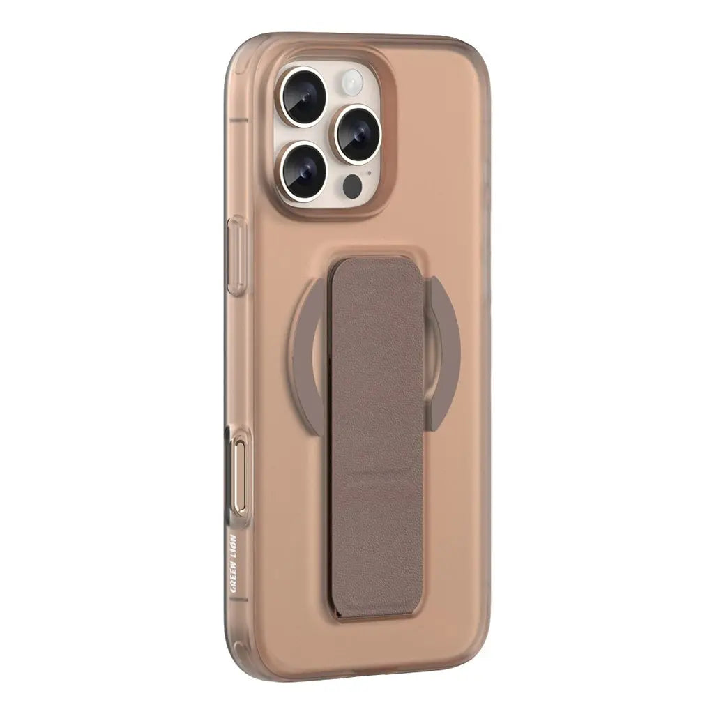 Green Lion Grip 360 MagSafe Case for iPhone 16 Pro desert Green Lion Grip 360 MagSafe Case for iPhone 16 Pro desert