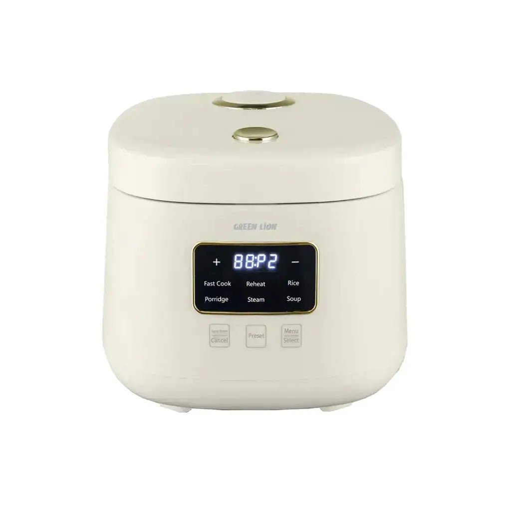 Green Lion GRC-10 Digital Rice Cooker 2L - White Green Lion GRC-10 Digital Rice Cooker 2L - White