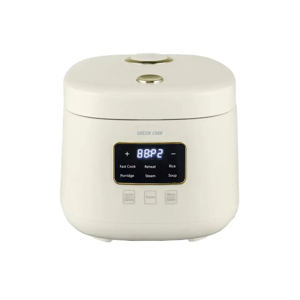 Green Lion GRC-10 Digital Rice Cooker 2L - White