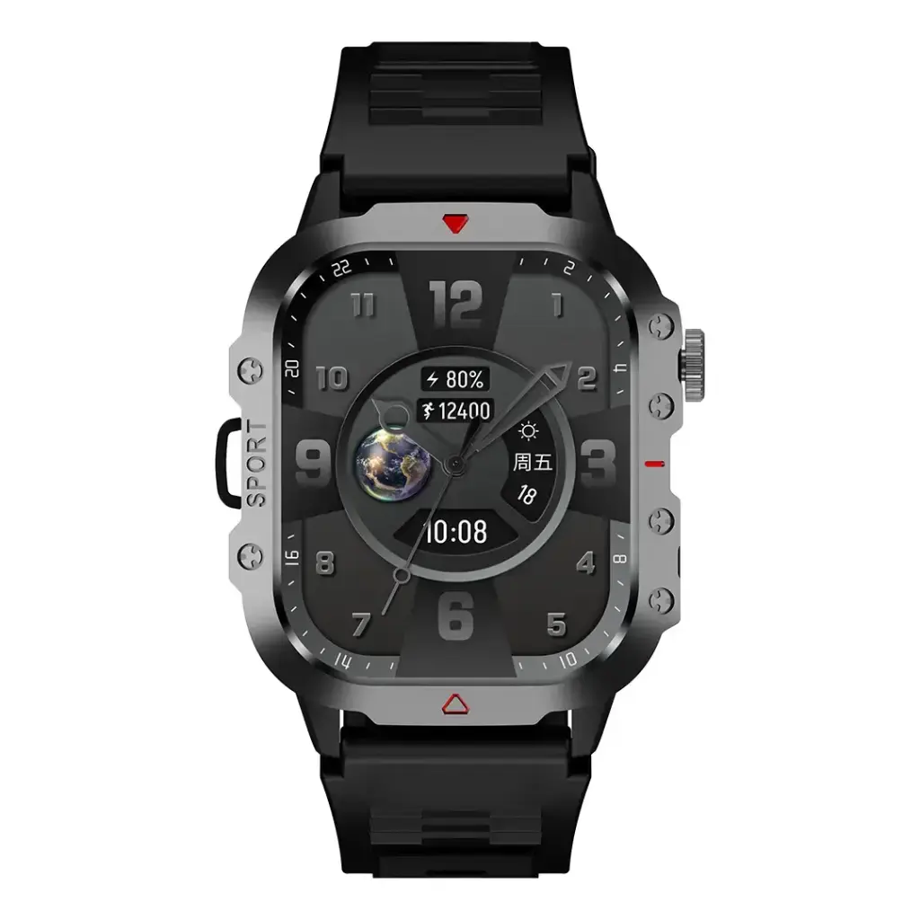 Green Lion Gravix Smart Watch - Black Green Lion Gravix Smart Watch - Black