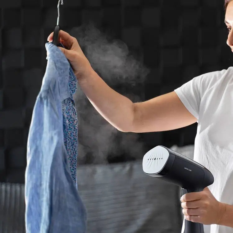 Green Lion Steam Mate X Garment Steamer with PP & Stainless Steel Material, 300mL Water Tank Capacity, 15 Seconds Fast Heating Time, Gentle Fabric Care - Black Green Lion Steam Mate X Garment Steamer with PP & Stainless Steel Material, 300mL Water Tank Capacity, 15 Seconds Fast Heating Time, Gentle Fabric Care - Black