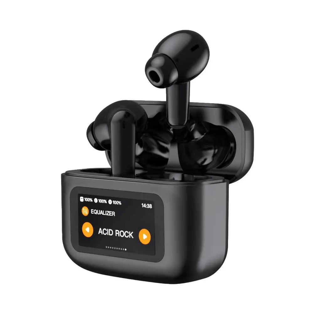 Green Lion SmartTouch Earbuds - Black Green Lion SmartTouch Earbuds - Black
