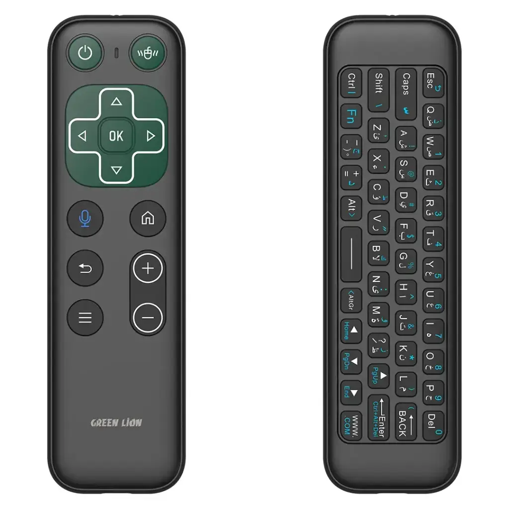 Green Lion Wireless Remote with Keyboard and Mouse - Black Green Lion Wireless Remote with Keyboard and Mouse - Black