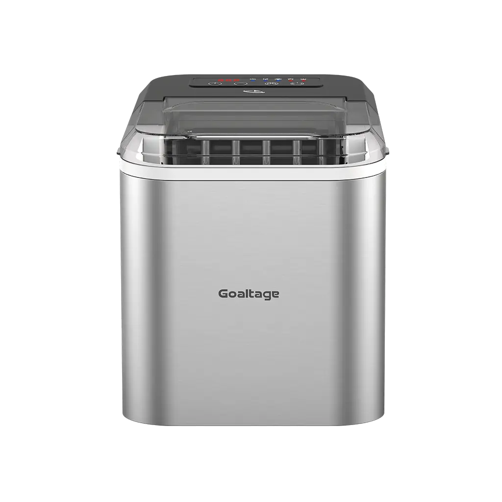 Goaltage ICM01 QuickFreeze Ice Maker with 1.6 L Capacity, Smart Control Panel and Low Energy Consumption Functionality Goaltage ICM01 QuickFreeze Ice Maker with 1.6 L Capacity, Smart Control Panel and Low Energy Consumption Functionality