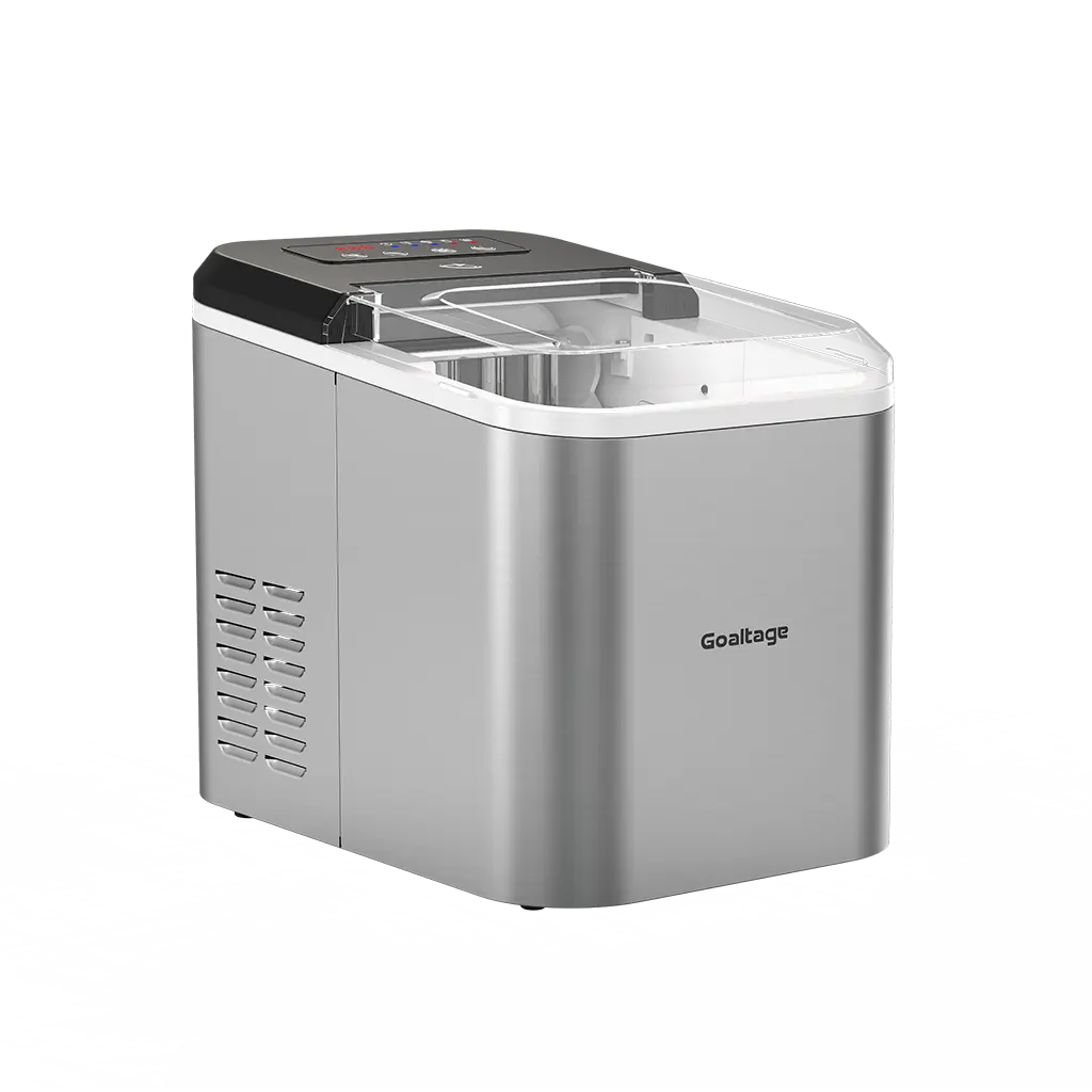 Goaltage ICM01 QuickFreeze Ice Maker with 1.6 L Capacity, Smart Control Panel and Low Energy Consumption Functionality Goaltage ICM01 QuickFreeze Ice Maker with 1.6 L Capacity, Smart Control Panel and Low Energy Consumption Functionality