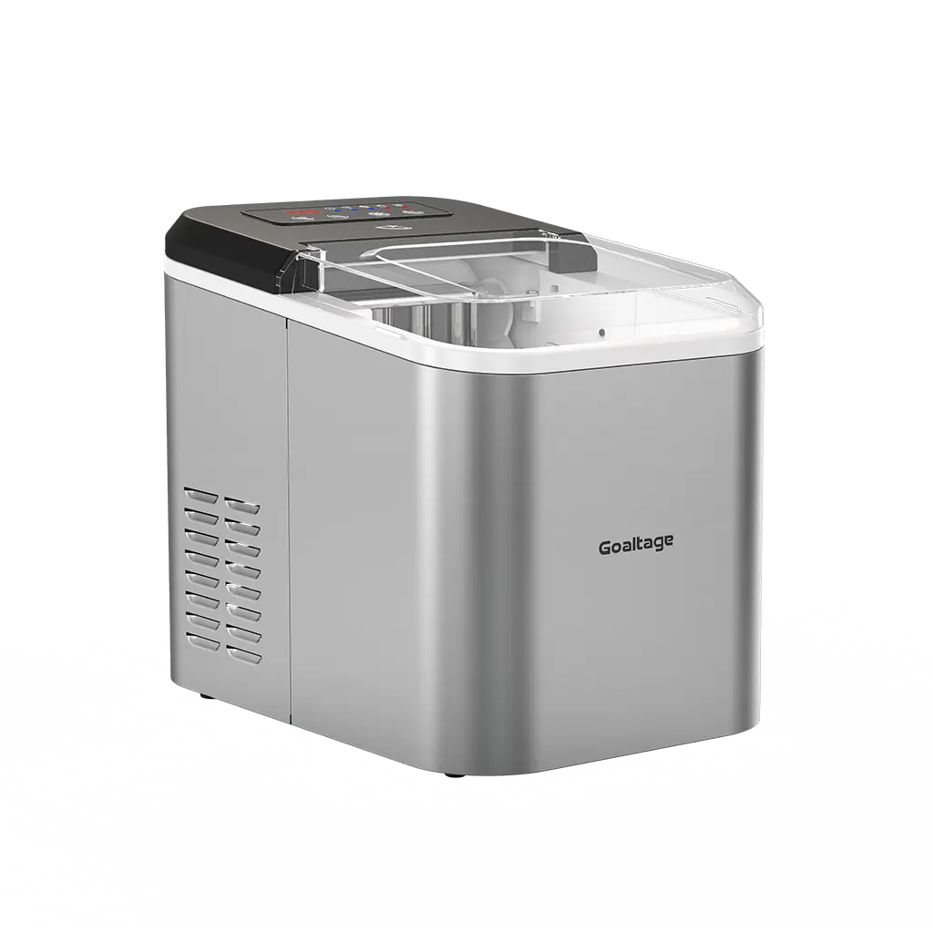 Goaltage ICM01 QuickFreeze Ice Maker with 1.6 L Capacity, Smart Control Panel and Low Energy Consumption Functionality Goaltage ICM01 QuickFreeze Ice Maker with 1.6 L Capacity, Smart Control Panel and Low Energy Consumption Functionality