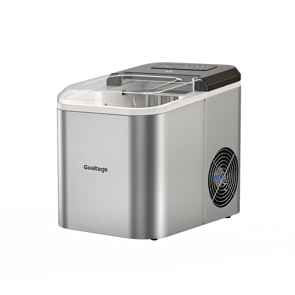Goaltage ICM01 QuickFreeze Ice Maker with 1.6 L Capacity, Smart Control Panel and Low Energy Consumption Functionality Goaltage ICM01 QuickFreeze Ice Maker with 1.6 L Capacity, Smart Control Panel and Low Energy Consumption Functionality