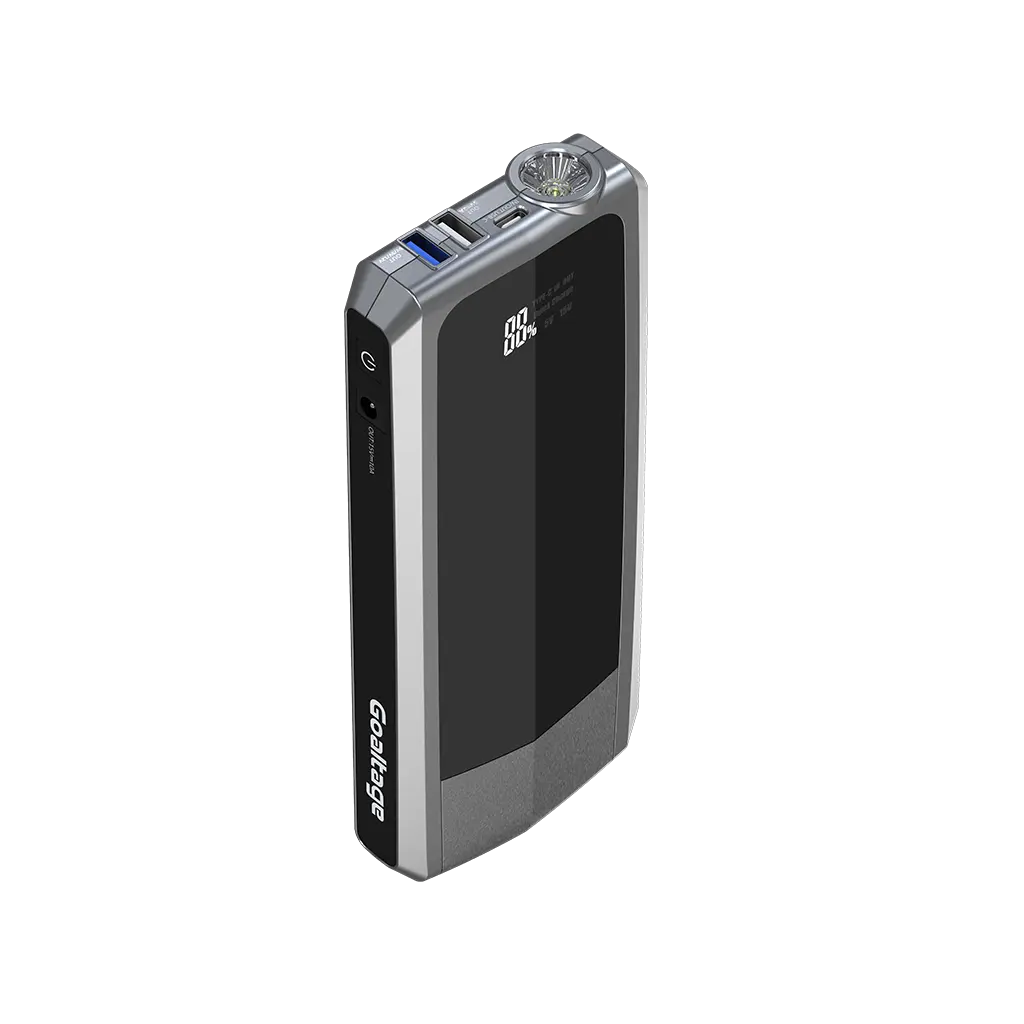 Goaltage JS01 RapidBoost 16Ah Jump Starter Including Intelligent Cable, Powerful Battery, Multi-Port Functionality and Informative Display Goaltage JS01 RapidBoost 16Ah Jump Starter Including Intelligent Cable, Powerful Battery, Multi-Port Functionality and Informative Display