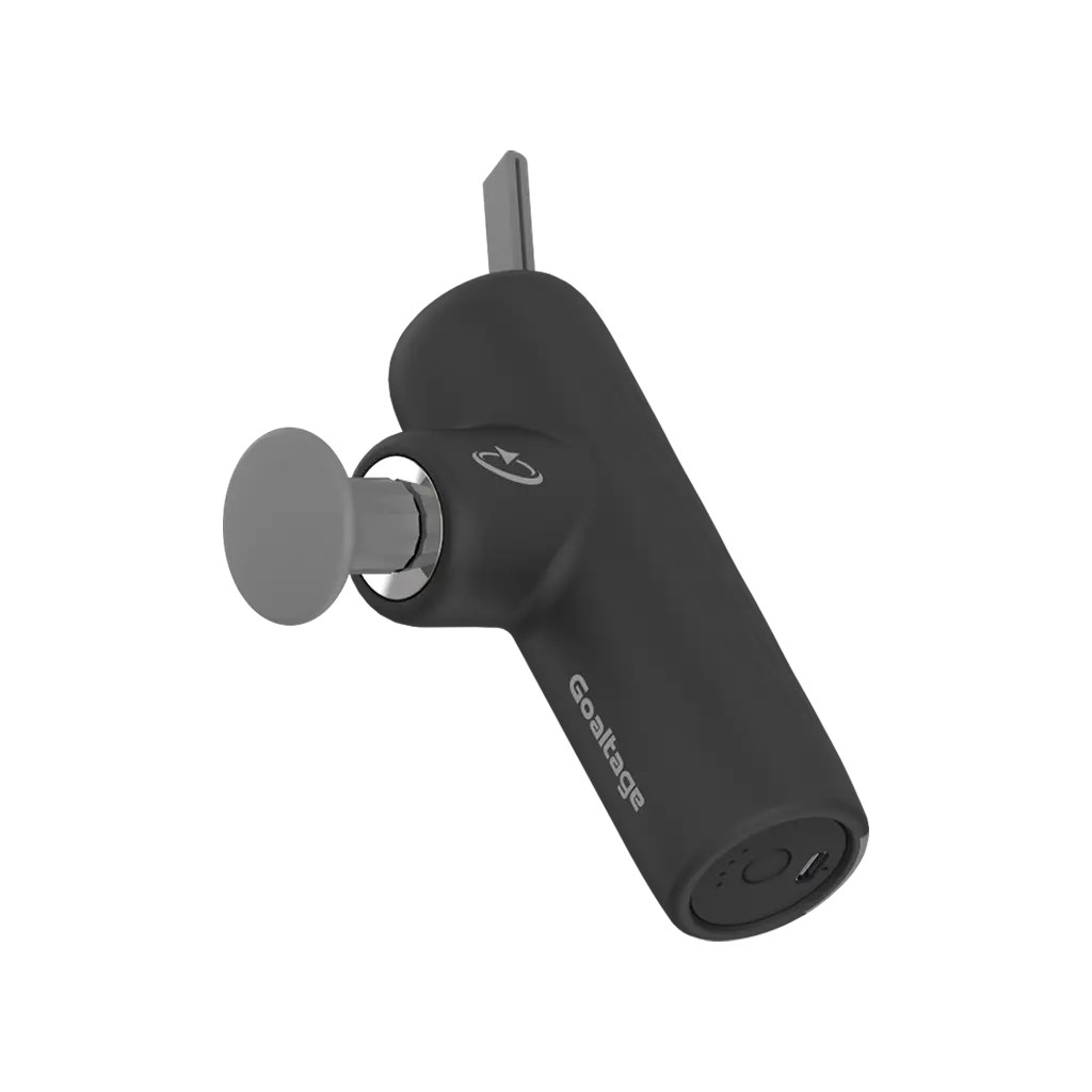Goaltage MSG03 MuscleEase Massager with Adjustable Speed, Rechargeable Battery, Multiple Massage Heads and Quiet Operation Functionality Goaltage MSG03 MuscleEase Massager with Adjustable Speed, Rechargeable Battery, Multiple Massage Heads and Quiet Operation Functionality