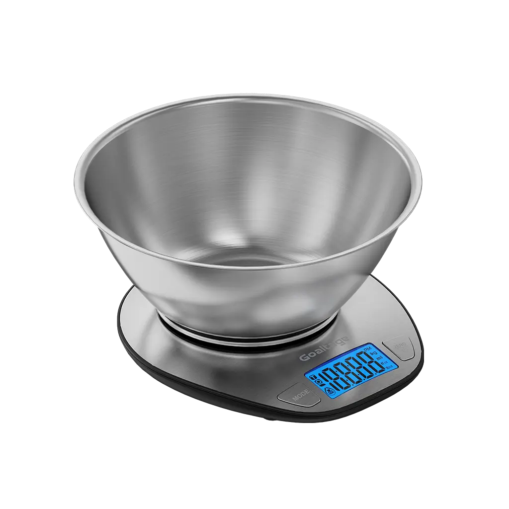 Goaltage SCL02 TrueMeasure Digital Kitchen Scale with Multi Measuring Units, Liquid Measurement, Overload Alert, High-PrecisionTare and Auto-off Functionality Goaltage SCL02 TrueMeasure Digital Kitchen Scale with Multi Measuring Units, Liquid Measurement, Overload Alert, High-PrecisionTare and Auto-off Functionality