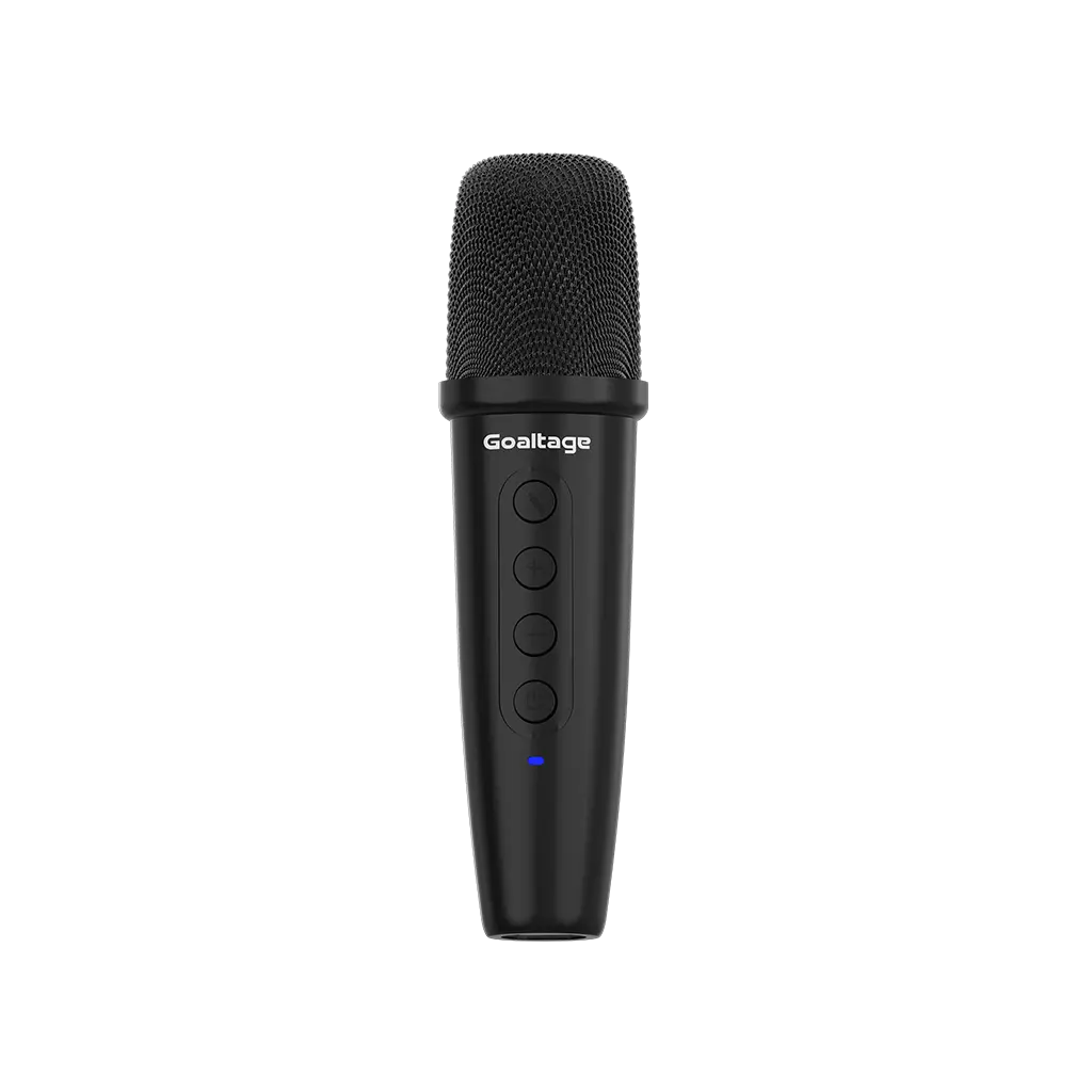 Goaltage SP15 BassFusion Party Speaker including Wireless Microphone, Multiple Connections, RGB Lights,TWS Functionality and Splash Proof Design Goaltage SP15 BassFusion Party Speaker including Wireless Microphone, Multiple Connections, RGB Lights,TWS Functionality and Splash Proof Design