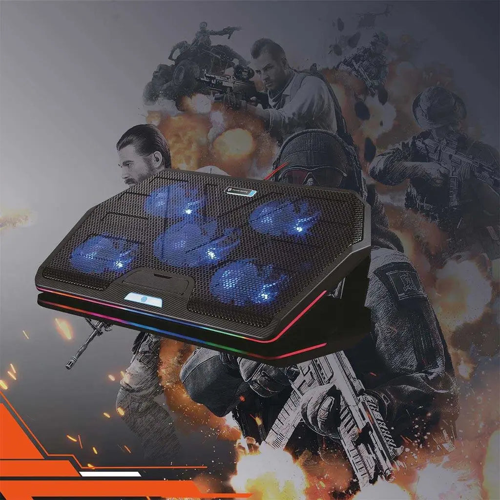 Gaming Cooling Pad With Multi Fan Gaming Cooling Pad With Multi Fan