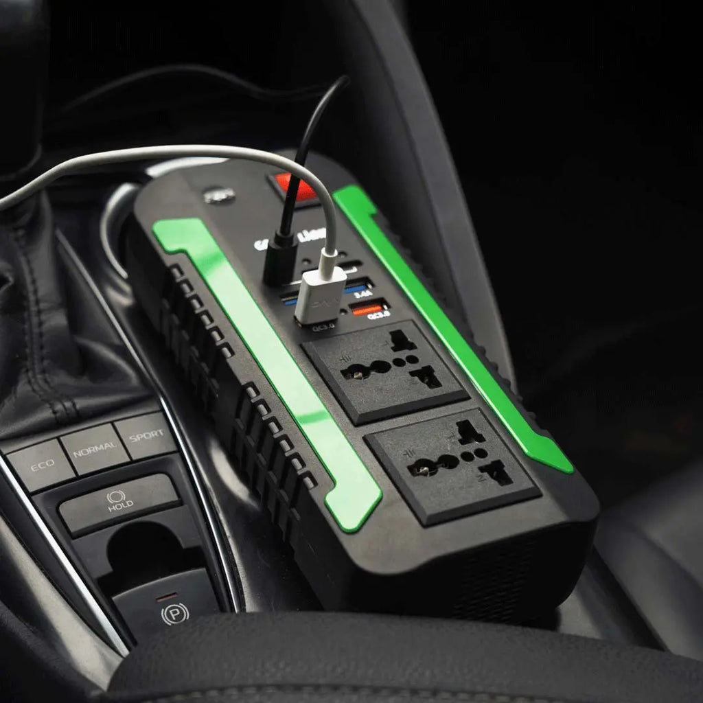 Green Lion Spark 300 Power Inverter - Black Green Lion Spark 300 Power Inverter - Black
