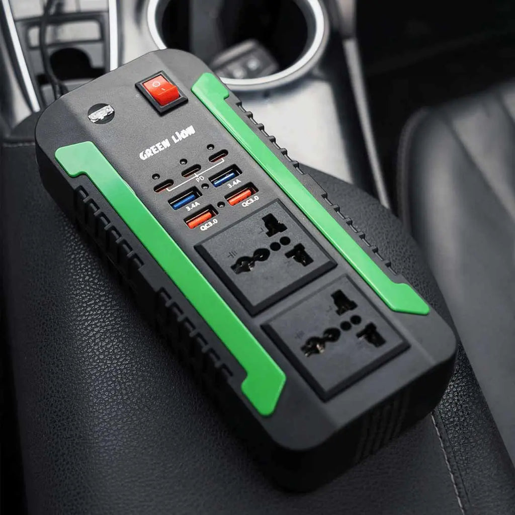 Green Lion Spark 300 Power Inverter - Black Green Lion Spark 300 Power Inverter - Black