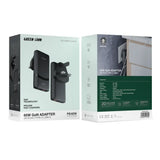 Green Lion 65W Gan Adapter Type-C Ports | UK Plug - Black