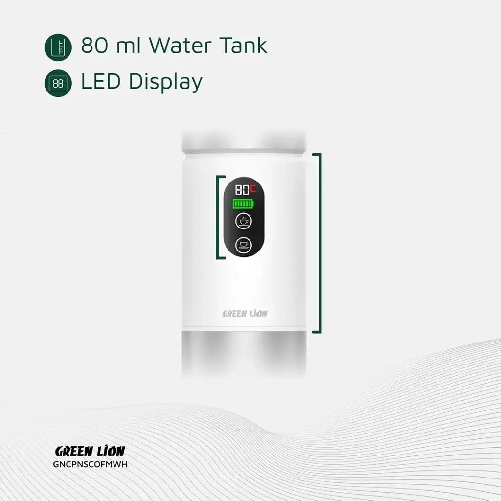 Green Lion Campinas Portable Coffee Maker 80mL Green Lion Campinas Portable Coffee Maker 80mL