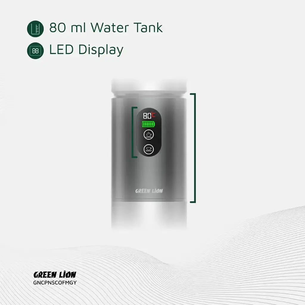 Green Lion Campinas Portable Coffee Maker 80mL Green Lion Campinas Portable Coffee Maker 80mL