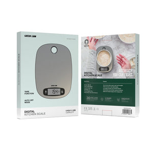 Green Lion Digital Kitchen Scale - Silver