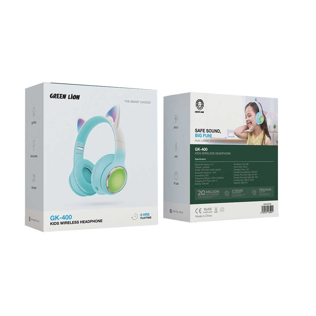 Green Lion GL-400 Kids Wireless Head Phone