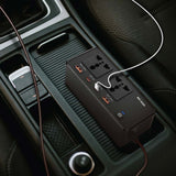 Green Lion GC-200 Car Inverter - Black