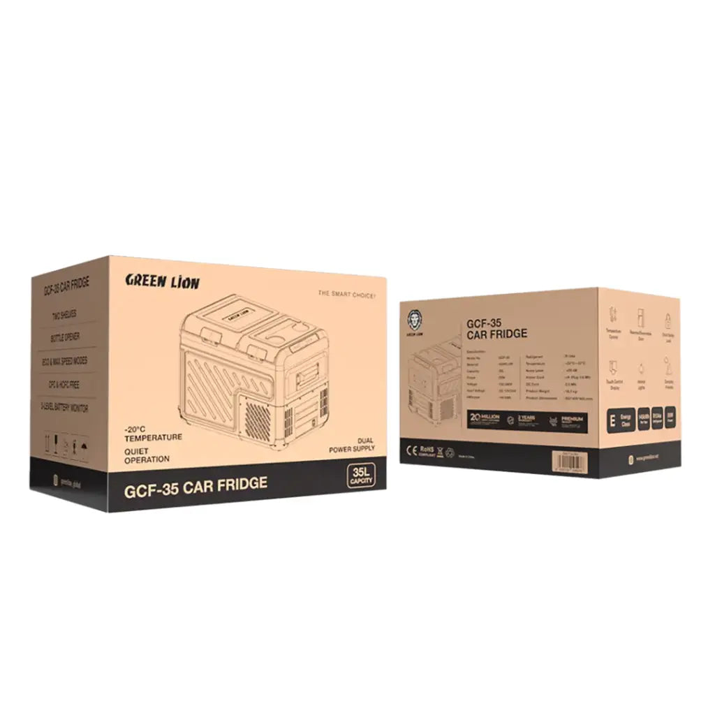 Green Lion GFC-55 Car Fridge - Black