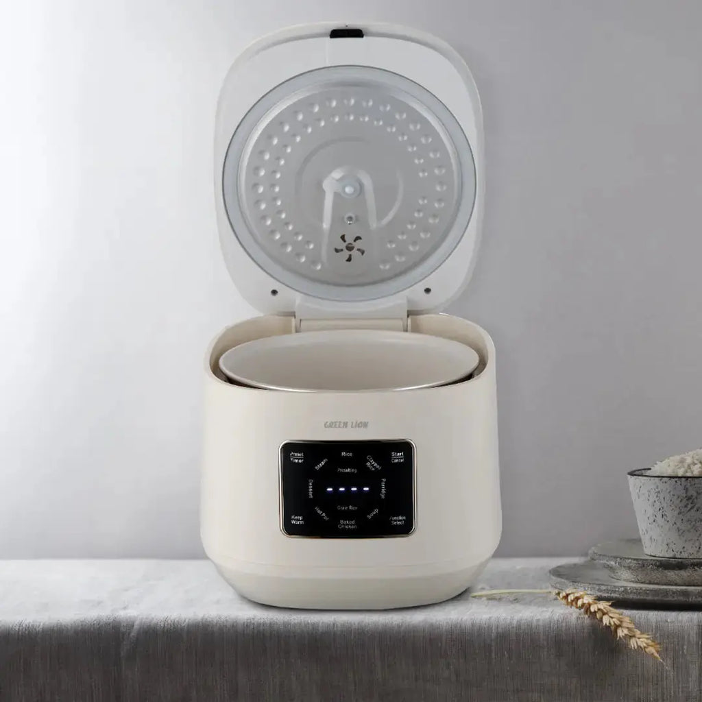 Green Lion GRC-20 Digital Rice Cooker 5L - White Green Lion GRC-20 Digital Rice Cooker 5L - White